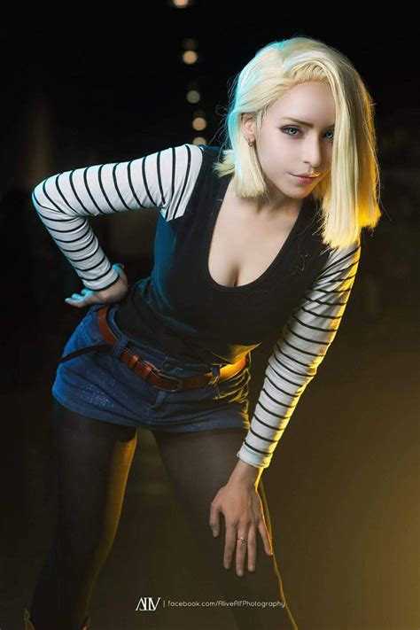 sexy andriod 18|Spicy Dragon Ball Cosplay Brings Out New Side of Android 18.